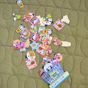 Panda Convenience Store Sticker Flake Bundle
